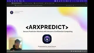 ArxPredict: Privacy Focus Prediction market Pitch deck