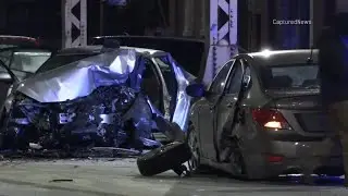 Chicago crash leaves woman dead, 3 others seriously hurt