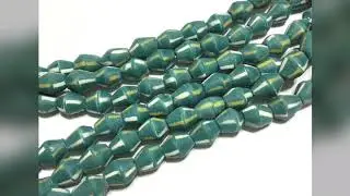 Krobo beads crafted recycled glass beads
