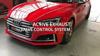 Audi S5 Active Exhaust Valve Control System