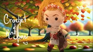 🍂 Cozy doll sweater dress knit & crochet fashion 🍂