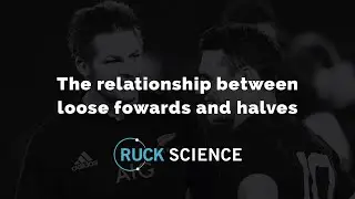 Relationship between halves and loose forwards in rugby