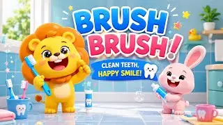 Brushing My Teeth Song 🪥 | Morning Routine for Toddlers | Sunshine Story Studio