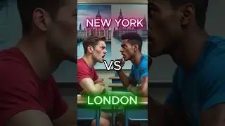 London VS New York.