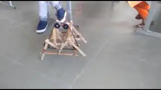 Super Cool Mechanical Mini Project | Six leg kinematic moving machine | Made by GNIT MECH students