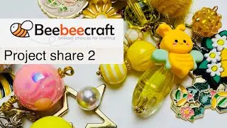 Bee themed happy mail ideas using #beebeecraft items 🐝💕
