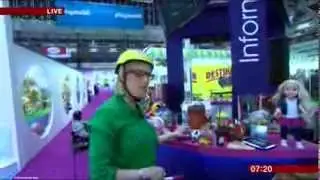 Razor Crazy Cart on BBC Breakfast at Toy Fair 2014 pt 2