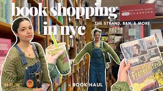 come book shop with me in nyc | ripped bodice, the strand + haul! 🏙️📚