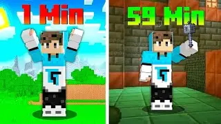 Can You REALLY Collect a MACE in 60 Mins in Minecraft