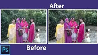 (Auto Color Correction Actions) How To Auto Adjust Photo In Photoshop | How to remove in photoshop