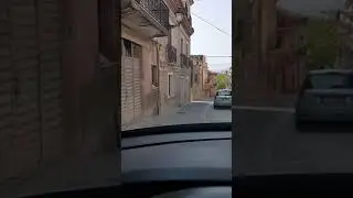 Driving through Roccella Jonica