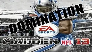 Madden13 Offense Domination Strategies Tips ( Offense WR Glitch Routes Part 1 )