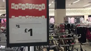 Primark Ladies Footwear Reductions+Prices - September 2019
