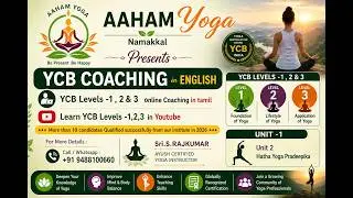 ARYA Ycb teacher training Course English / Hatha Yoga Pradeeipika in English   YCB Level  3   Unit 2