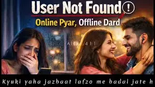 User Not Found|Online Pyar, Offline Dard|Heart Touching Story|Emotional Love Story|Heartbroken Story