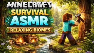 Did I Eat ALL the Melons & Pumpkins in Minecraft? 🍉🎃 | Minecraft ASMR Survival