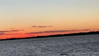 Beautiful sunset in Fall (Wisconsin, USA)