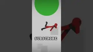 Stickman Crashes Into a Balloon and Flies Away!#stickman #funny #balloon #viral #meme #comedy
