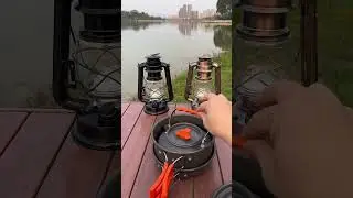 Lightweight and portable camping pot, with good thermal conductivity,