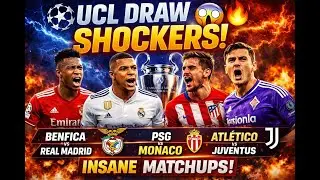 Shocking UCL Draw | Insane Matchups!