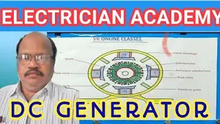 DC Generator construction | JLM | junior line men | electrician | sccl | telugu | tsspdcl | tsnpdcl