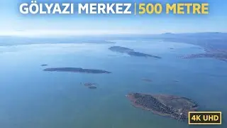 DJI Mini 3 (110.2) Mini 3 ile Gölyazı Merkezde 500 Metre Yükseliş | Uluabat Gölü 4K UHD