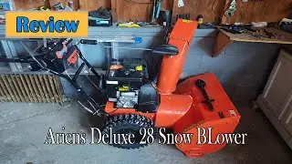 Ariens Deluxe 28 Snow BLower Review - Ariens snowblower has big power with auto turn