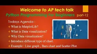Python Programming for Beginners | What is MatplotLib? | Part-12