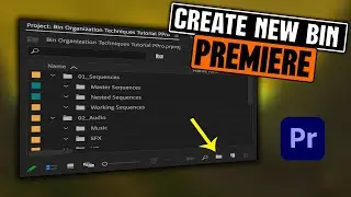 How To Create New Bin In Premiere Pro In 2025.