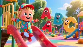 Sunny Slide ABC Funny ☀️🎢 Fun Alphabet Song for Kids | Learn ABCs with Laughter