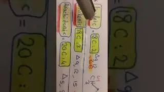 numbering of fatty acid carbons