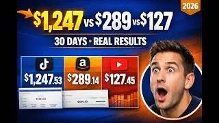 TikTok Shop, партнерская программа Amazon Associates и YouTube &mdash; что приносит больше денег? (30-д...