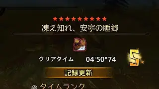 【MHWilds】フリチャレ 歴戦王ジン・ダハド 双剣 4'50