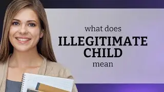 Illegitimate child &mdash; what is ILLEGITIMATE CHILD definition