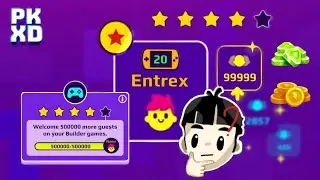 PK XD HOW TO GET ORANGE NAME 🤩 And FREE GEMS 🤯 A MASTER BUILDER PK XD #pkxd #pkxduniverse #pkxdgame
