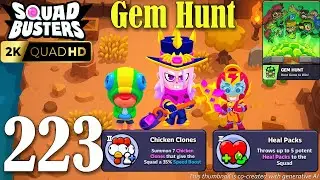 Squad Busters - Walkthrough Gameplay Part 223 - Mortis, Leon, Max - Gem Hunt