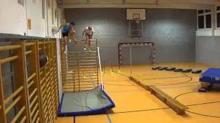 WSV Training - Hindernisparkour - Magdalena verfolgt von Sarah