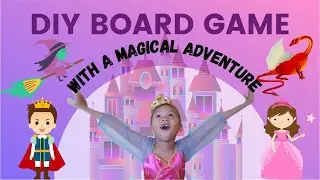 DIY board game for kids - The Princess Quest