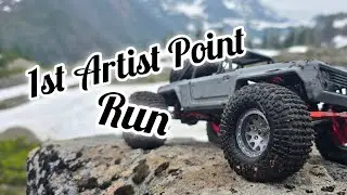 1st trip to Artist Point with the 4m Rippers!
