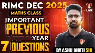 RIMC Online Coaching Classes | Maths | Previous Year Questions