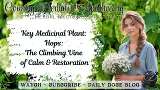 Key Medicinal Plant: Hops: The Climbing Vine of Calm and Restoration