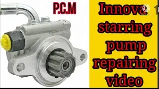 इनोवा पावर स्टीयरिंग पंप रिपेयरिंग वीडियो।। Innova power steering pump repairing video#Toyota