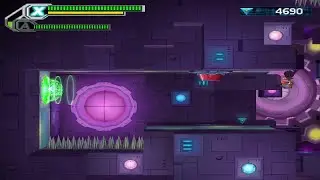 Mega Man X8 | Spike Room Strategy (Gravity Antonion)