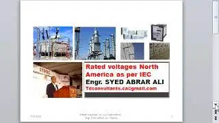 Rated voltages in North America as per IEC