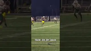 He did the Greg Jennings in real life 😅 (via @sta_football/IG) #shorts
