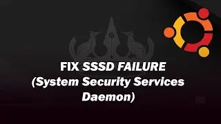 UBUNTU: fix SSSD (System Security Services Daemon) failure