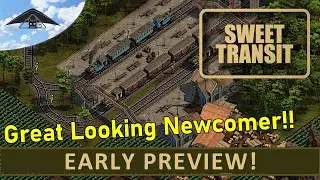 Sweet Transit - Early Preview [ Train Centric City Builder ]