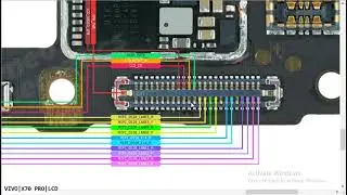 VIVO X70 PRO V2134A LCD Black LCD Light No Lcd Grapic  Ways Problem Hardware Solution #borneoschemat