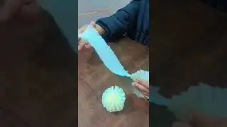 easy flower making foam #diy 👍