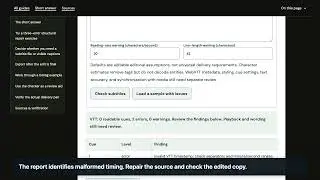 Subtitle errors versus editorial warnings: a live local walkthrough